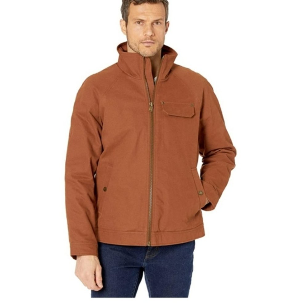 Pendleton Whisky Brown Outdoor Coat Sherpa Lined NWT - Picture 3 of 6